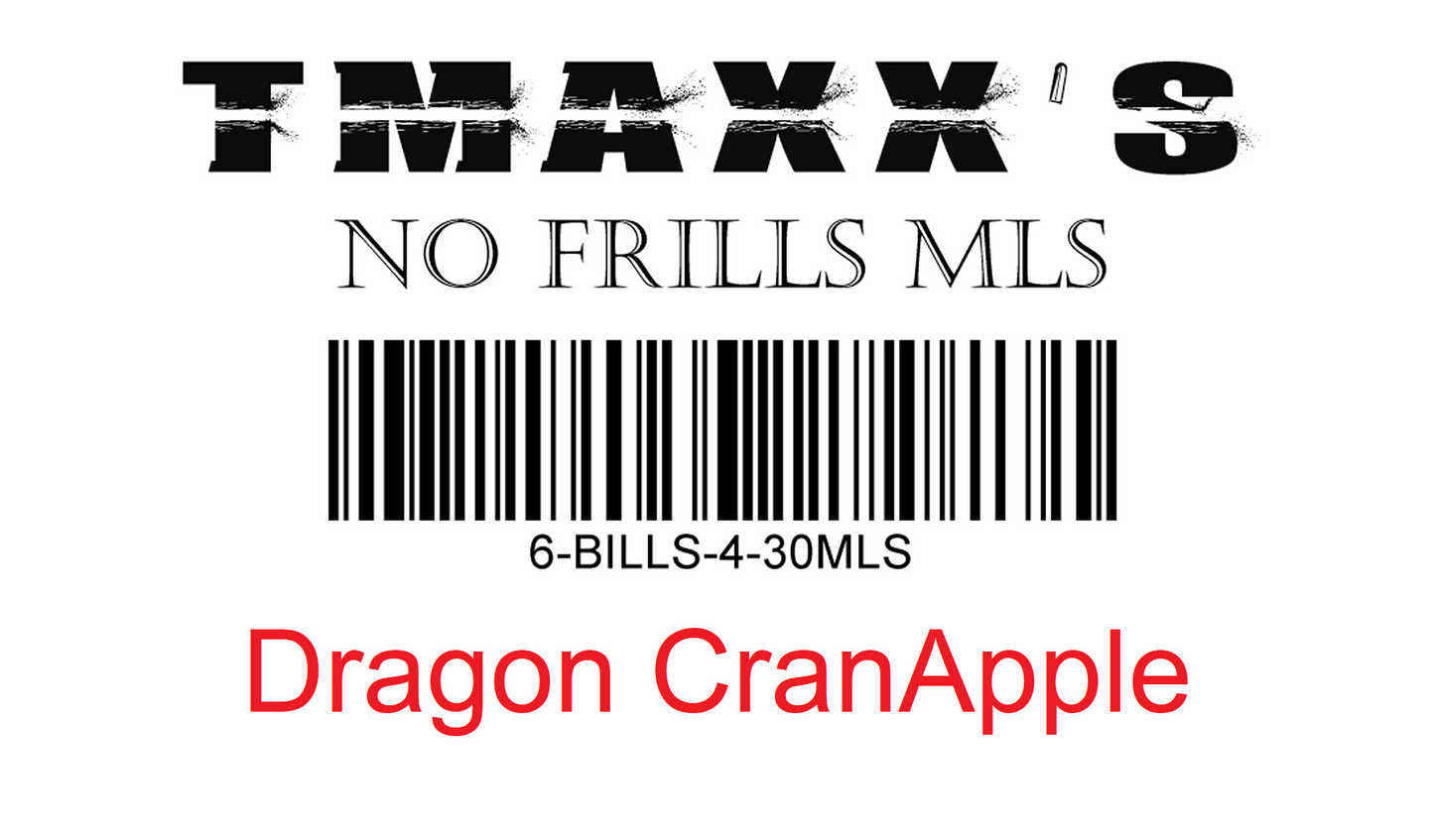 No Frills Dragon CranApple