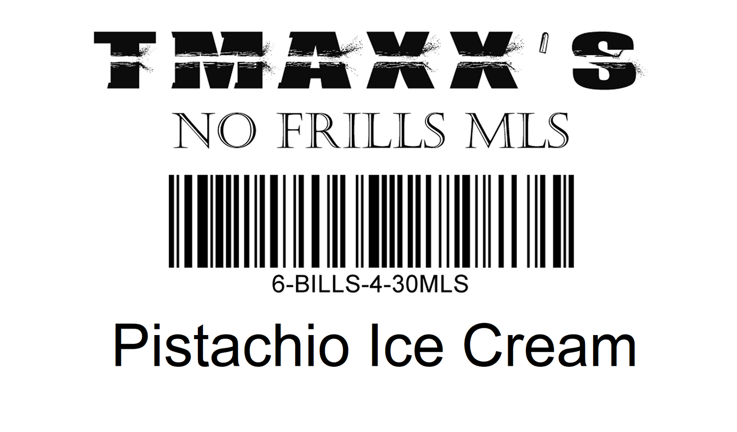 No Frills Pistachio Ice Cream