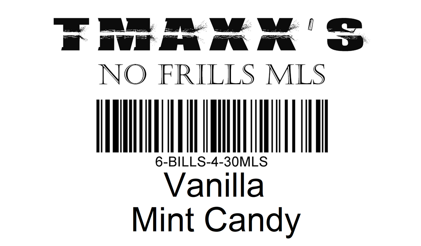 No Frills Vanilla Mint Candy