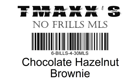 No Frills Chocolate Hazelnut Brownie