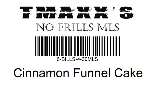 No Frills Cinnamon Funnel Cake