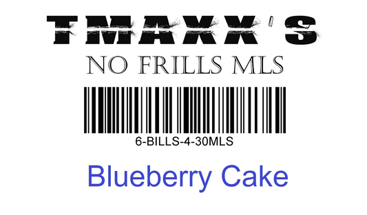No Frills Blueberry Cake