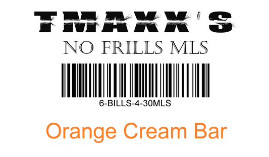No Frills Orange Cream Bar