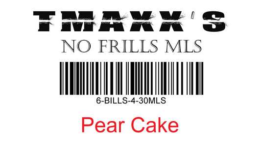 No Frills Pear Cake