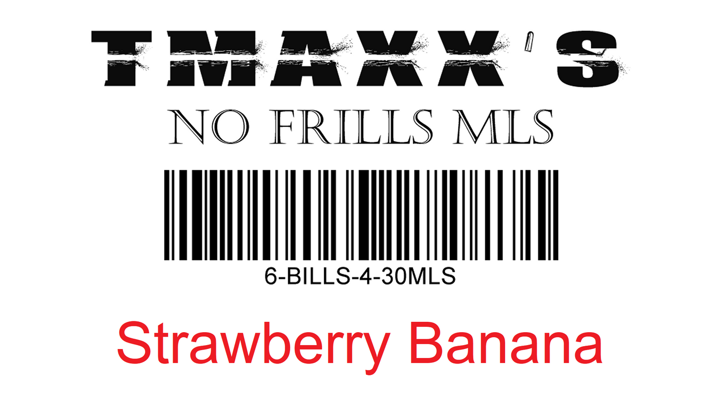 No Frills Strawberry Banana