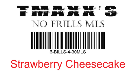 No Frills Strawberry Cheesecake