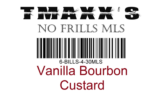 No Frills Vanilla Bourbon Custard