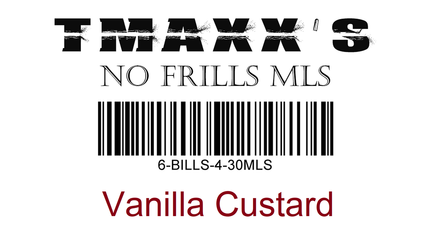 No Frills Vanilla Custard